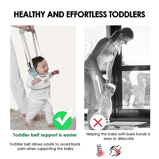 Baby Walking Belt,Toddler Safety Harness,Walking Assistant for Babies,Secure Baby Walker,Infant Walking Support Strap