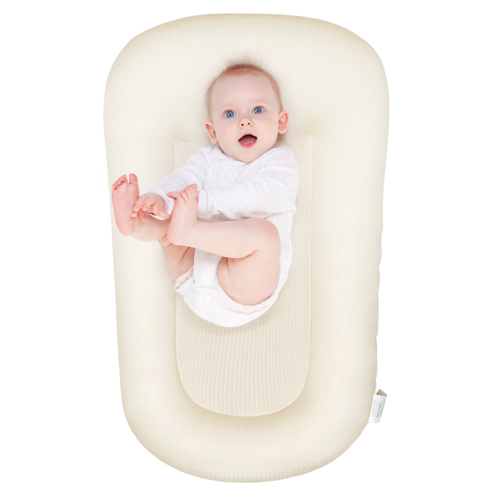Infant Lounger Snuggle Nest Pillow,Safe Baby Sleep Solution,Cozy Baby Lounger,Nurturing Sleep Space,Comfortable Infant Pillow