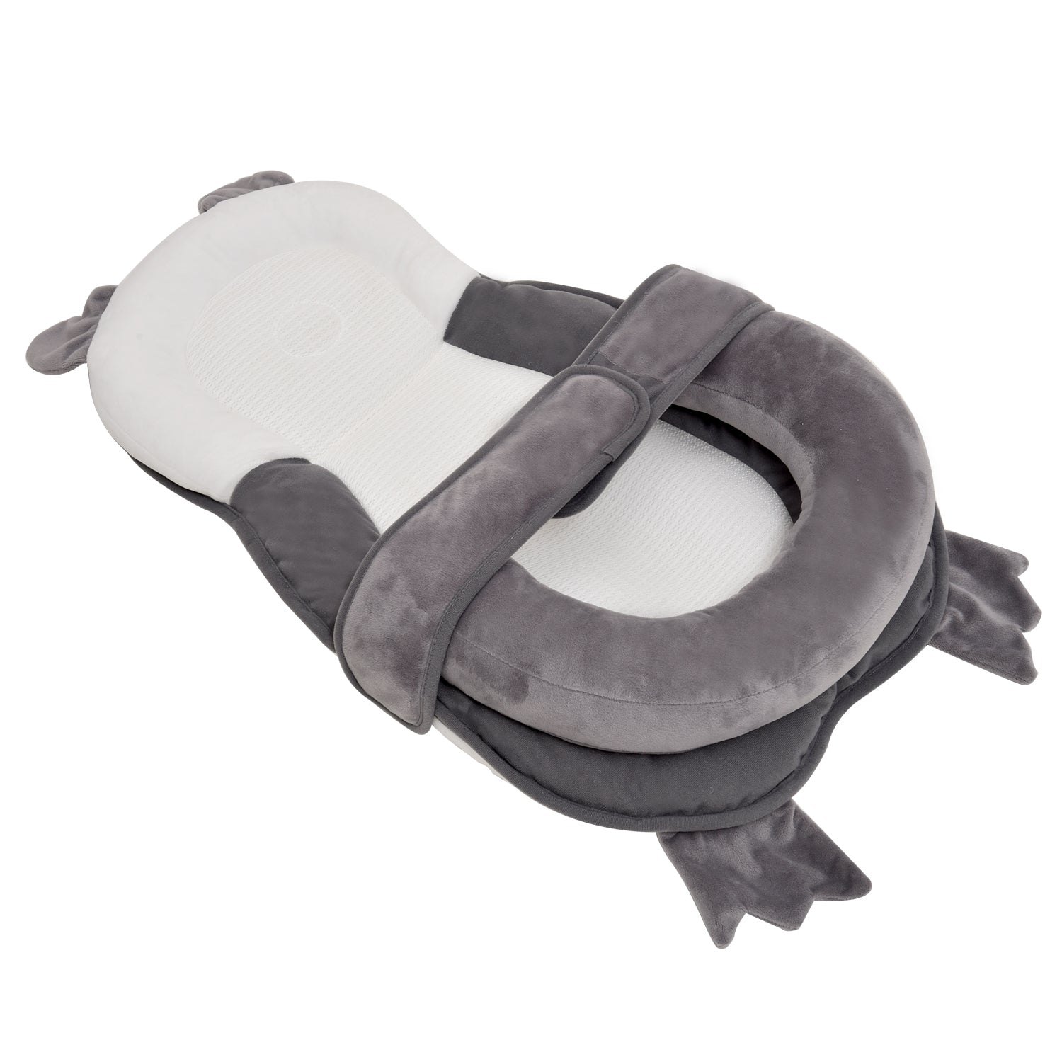 Portable Baby Nesting Bed,Bear-themed Baby Lounger,Cozy Infant Sleep Solution,Travel-Friendly Baby Bed,Safe and Comfortable Nesting Bed
