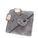 Hooded Swaddling Towel，Baby Hooded Bath Wrap，Infant Swaddle and Dry Towel，Hooded Newborn Bath Blanket，Soft and Absorbent Baby Towel
