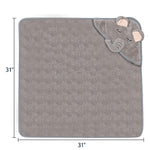 Hooded Swaddling Towel，Baby Hooded Bath Wrap，Infant Swaddle and Dry Towel，Hooded Newborn Bath Blanket，Soft and Absorbent Baby Towel