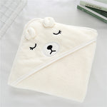 Hooded Swaddling Towel，Baby Hooded Bath Wrap，Infant Swaddle and Dry Towel，Hooded Newborn Bath Blanket，Soft and Absorbent Baby Towel