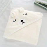 Hooded Swaddling Towel，Baby Hooded Bath Wrap，Infant Swaddle and Dry Towel，Hooded Newborn Bath Blanket，Soft and Absorbent Baby Towel