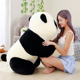 Panda plush toy，Cute panda stuffed animal，Soft cuddly panda teddy bear，Lifelike Panda Plush Toys，cute panda bear toy