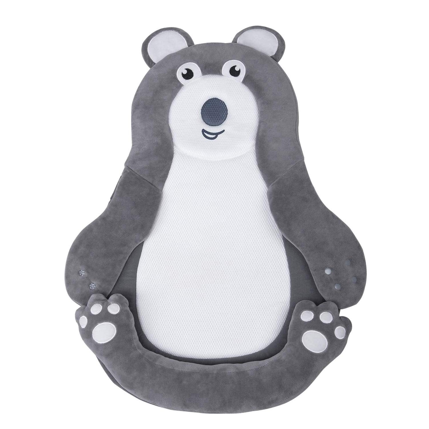 Portable Baby Nesting Bed，Bear-themed Baby Lounger，Cozy Infant Sleep Solution，Travel-Friendly Baby Bed，Safe and Comfortable Nesting Bed