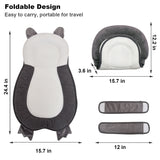 Portable Baby Nesting Bed，Bear-themed Baby Lounger，Cozy Infant Sleep Solution，Travel-Friendly Baby Bed，Safe and Comfortable Nesting Bed