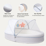 Travel baby soft nest bed, Portable baby nest bed, Baby travel bed, Soft baby nest, Portable infant sleeper