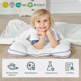 Pillow for Toddlers with Neck Issues，Ergonomic Pillow for Toddler Neck Pain，Toddler Neck Pain Relief Pillow，Hypoallergenic Toddler Neck Pillow，Pediatric Cervical Pillow for Toddlers